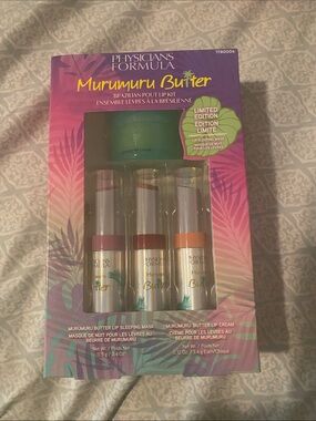 Physicians Formula Murumuru Butter Lip Kit - Pink, Red, Peach Shades
